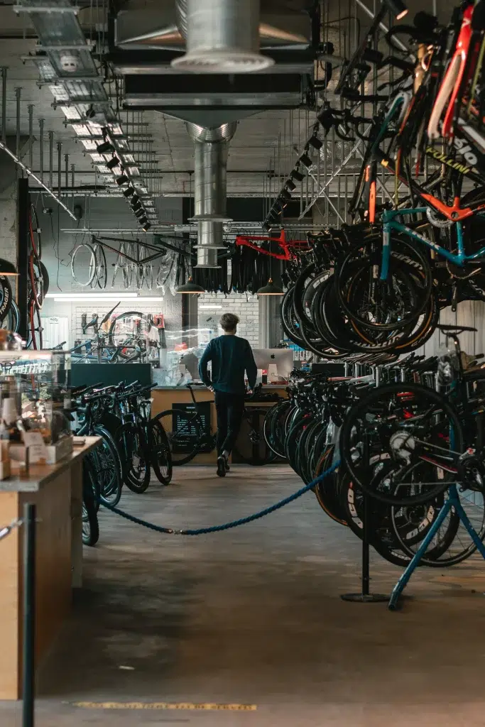 Atelier de réparation de vélos 