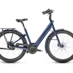 Vélo de ville électrique Moustache Lundi 27.6, Bleu nuit mat, Smart System